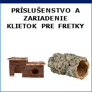 zariadenie pre fretky